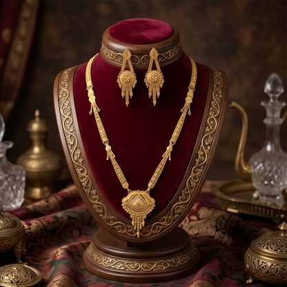 DIVYORO ORNATE GOLD PENDANT MANGALSUTRA