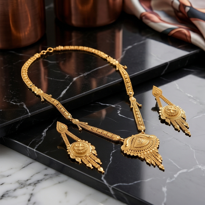 DIVYORO ORNATE GOLD PENDANT MANGALSUTRA