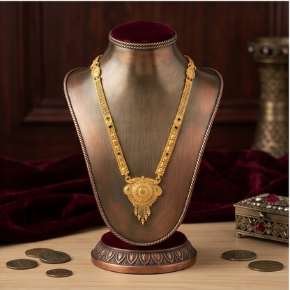 DIVYORO MODERN GOLD MANGALSUTRA NECKLACE