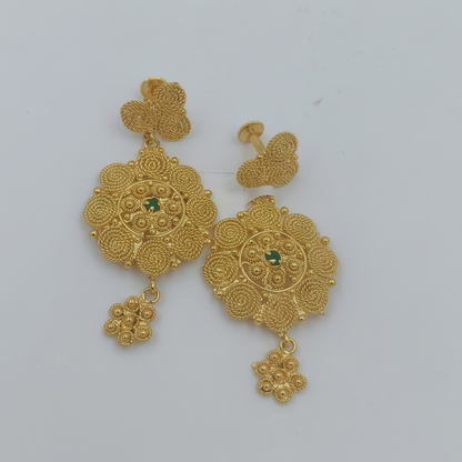 DIVYORO ZURI CHAKRA EARRINGS