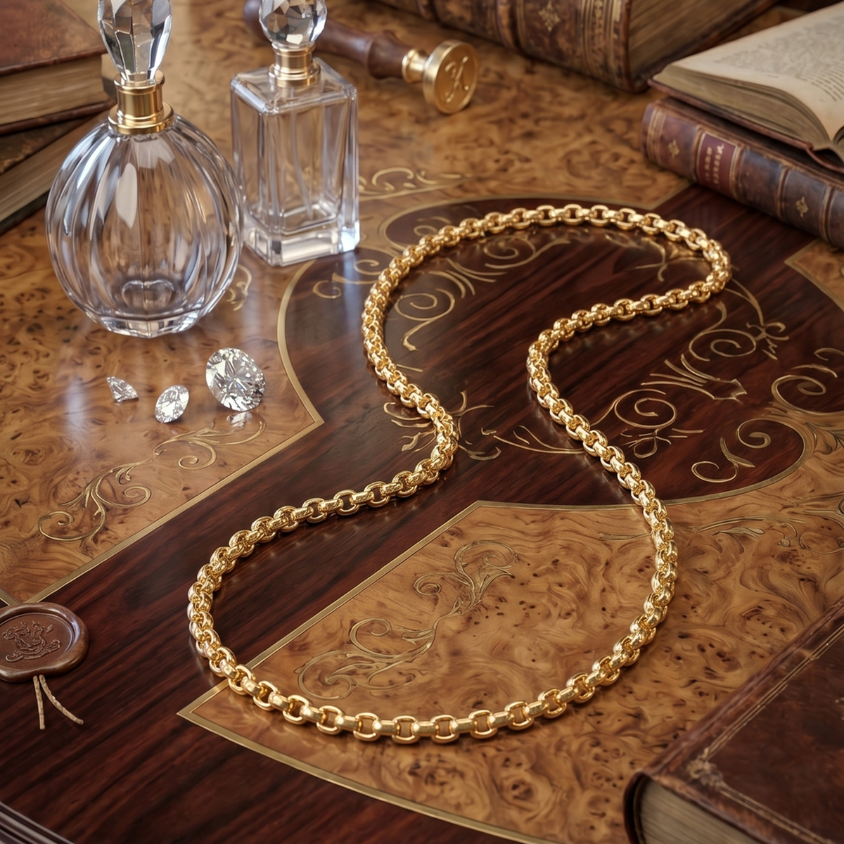 DIVYORO GILDED HERITAGE CHAIN