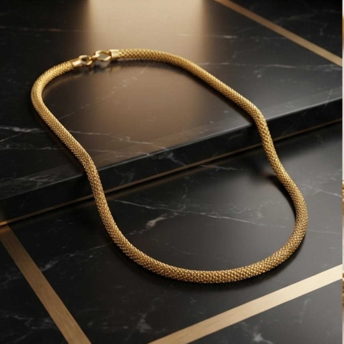 Divyoro Shimmer Mesh Chain
