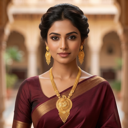 DIVYORO GOLD PEACOCK HAAR