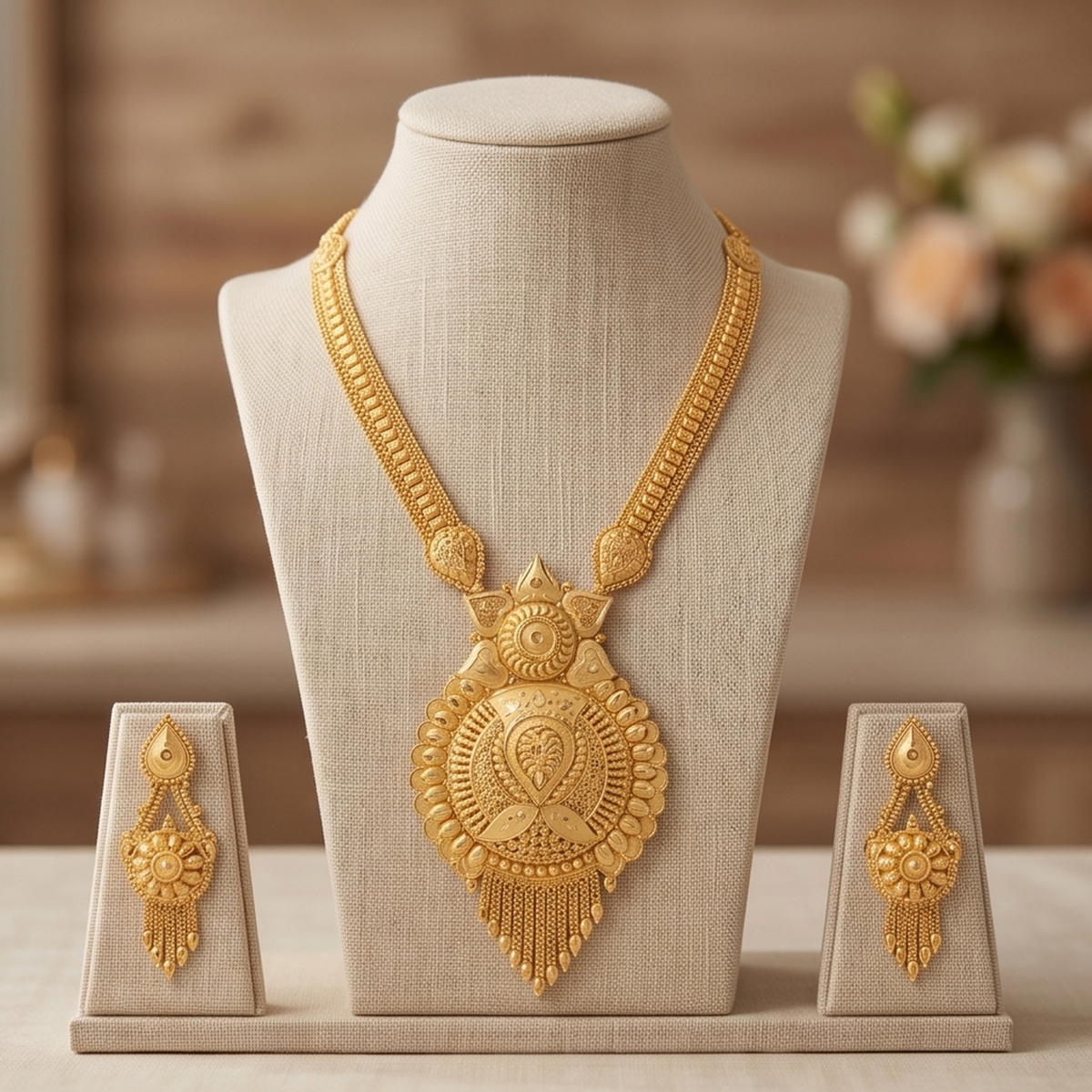 DIVYORO GOLD ROUND RANI HAAR
