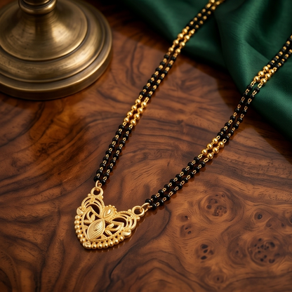 DIVYORO TRADITIONAL GOLD PENDANT MANGALSUTRA
