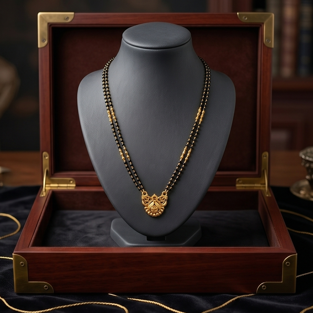 DIVYORO CLASSIC GOLD CHAIN MANGALSUTRA