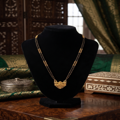 DIVYORO SIMPLE GOLD DESIGN MANGALSUTRA