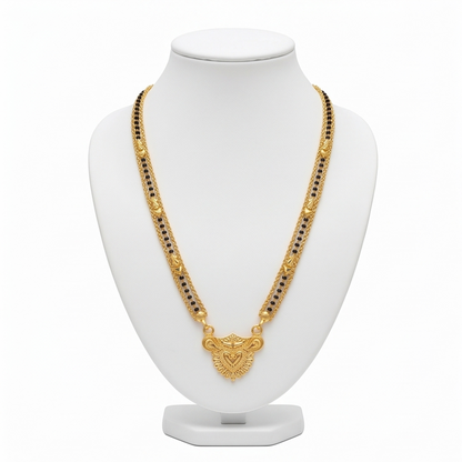DIVYORO MODERN GOLD BEAD MANGALSUTRA
