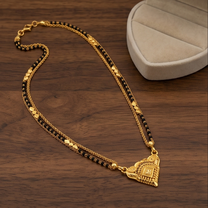 DIVYORO DESIGNER GOLD CHAIN MANGALSUTRA