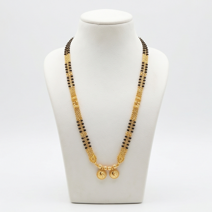 DIVYORO CLASSIC CIRCULAR GOLD MANGALSUTRA