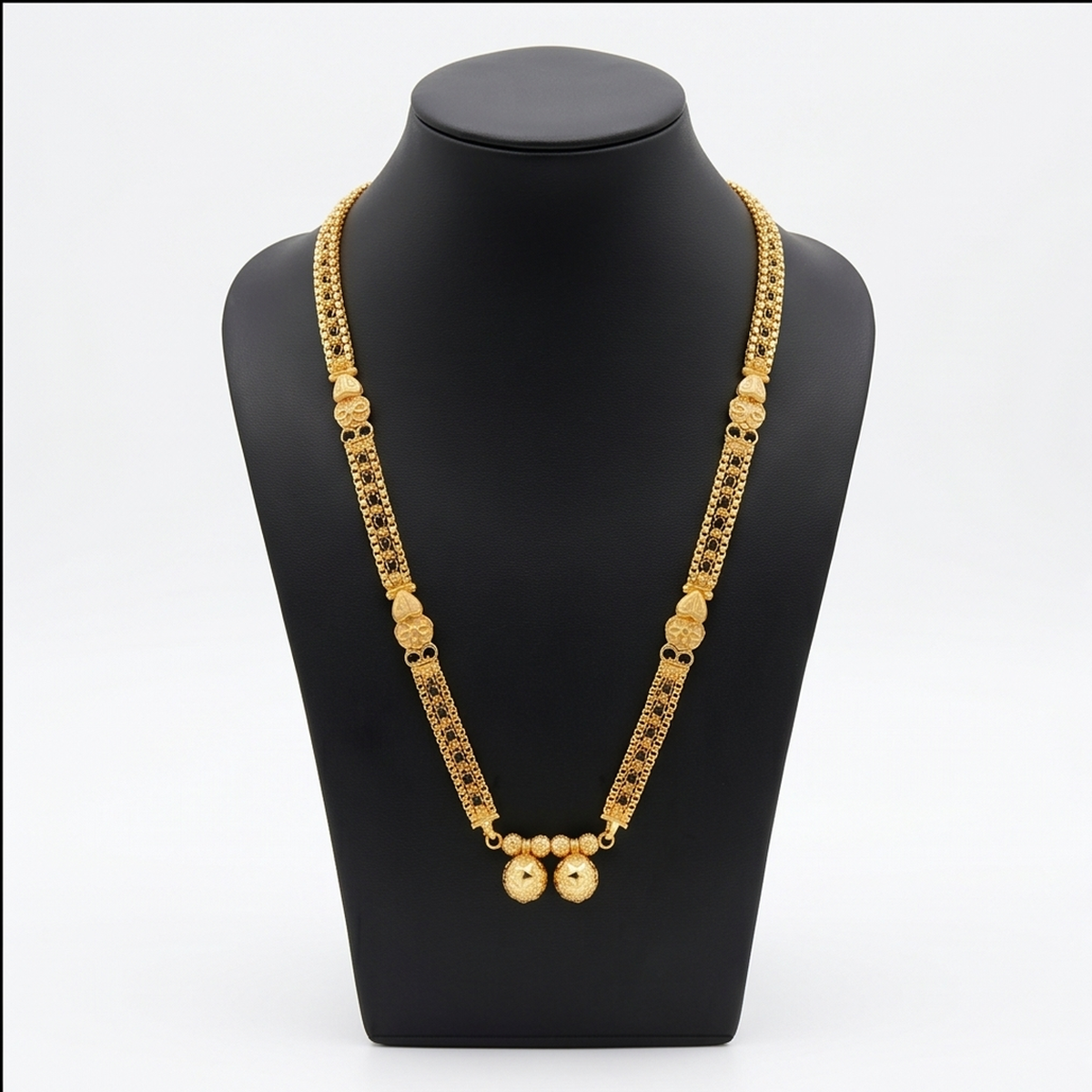 DIVYORO PETITE GOLD BEAD MANGALSUTRA