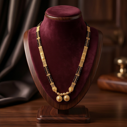 DIVYORO STAR PENDANT GOLD MANGALSUTRA