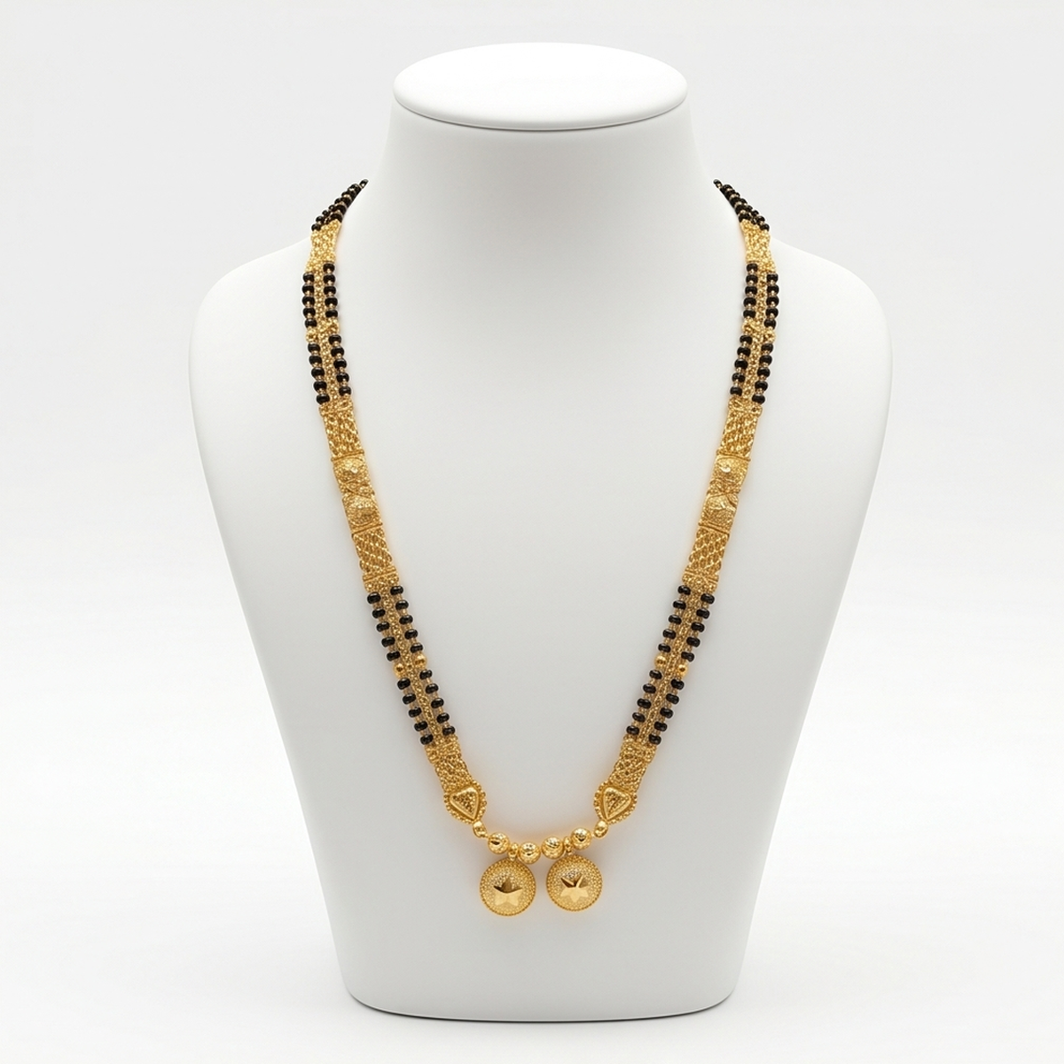 DIVYORO STAR PENDANT GOLD MANGALSUTRA