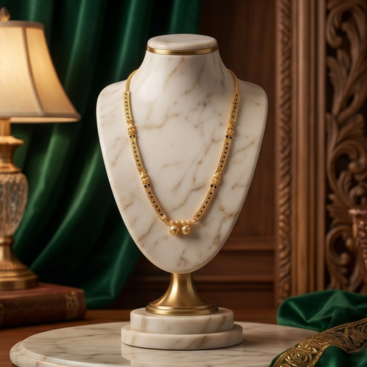 DIVYORO SIMPLE DUAL DROP MANGALSUTRA