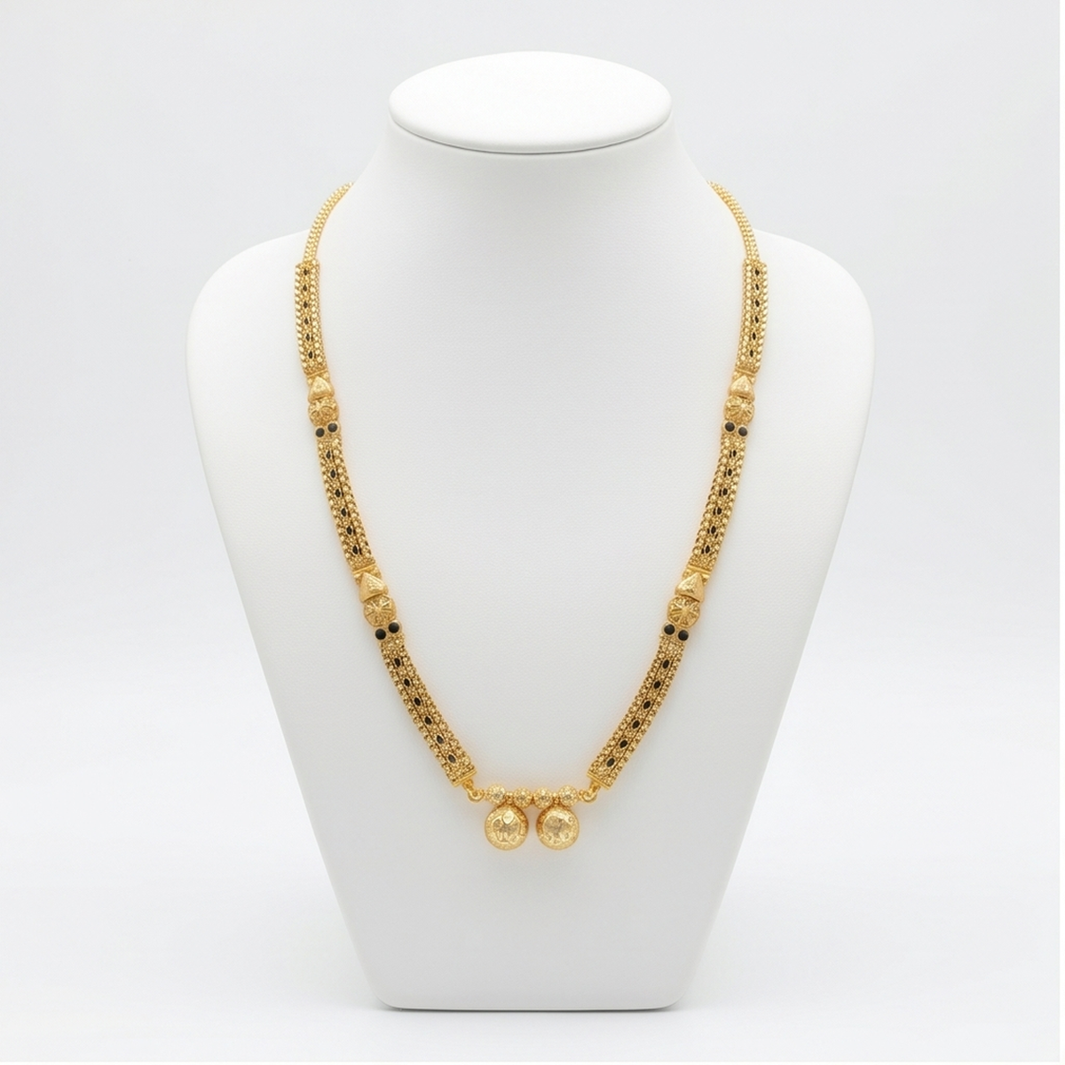 DIVYORO SIMPLE DUAL DROP MANGALSUTRA