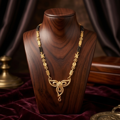 DIVYORO TRADITIONAL GOLD PENDANT MANGALSUTRA