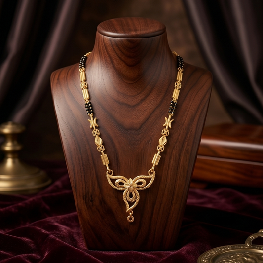 DIVYORO TRADITIONAL GOLD PENDANT MANGALSUTRA