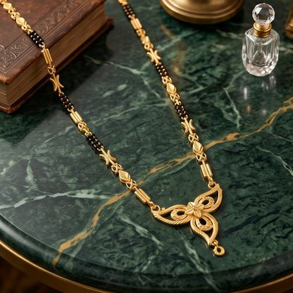 DIVYORO TRADITIONAL GOLD PENDANT MANGALSUTRA