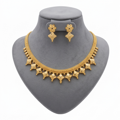 DIVYORO BEADED EDGE GOLD SET