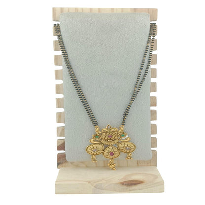 DIVYORO EXQUISITE HERITAGE MANGALSUTRA GOLD SET