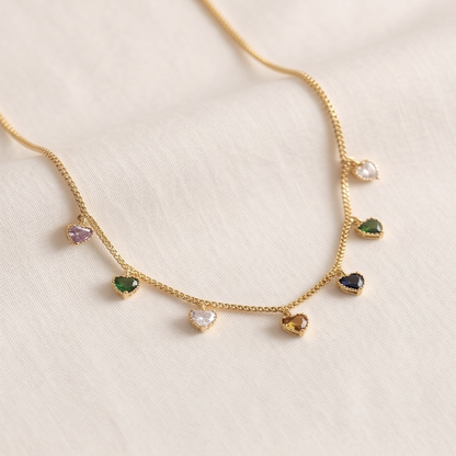 DIVYORO SWEETHEART SYMPHONY HEART SHAPE AD DOKIA CHAIN