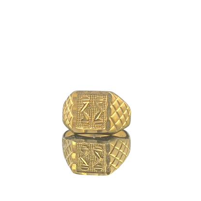 DIVYORO THE DUAL ABSTRACT SCROLL SIGNET