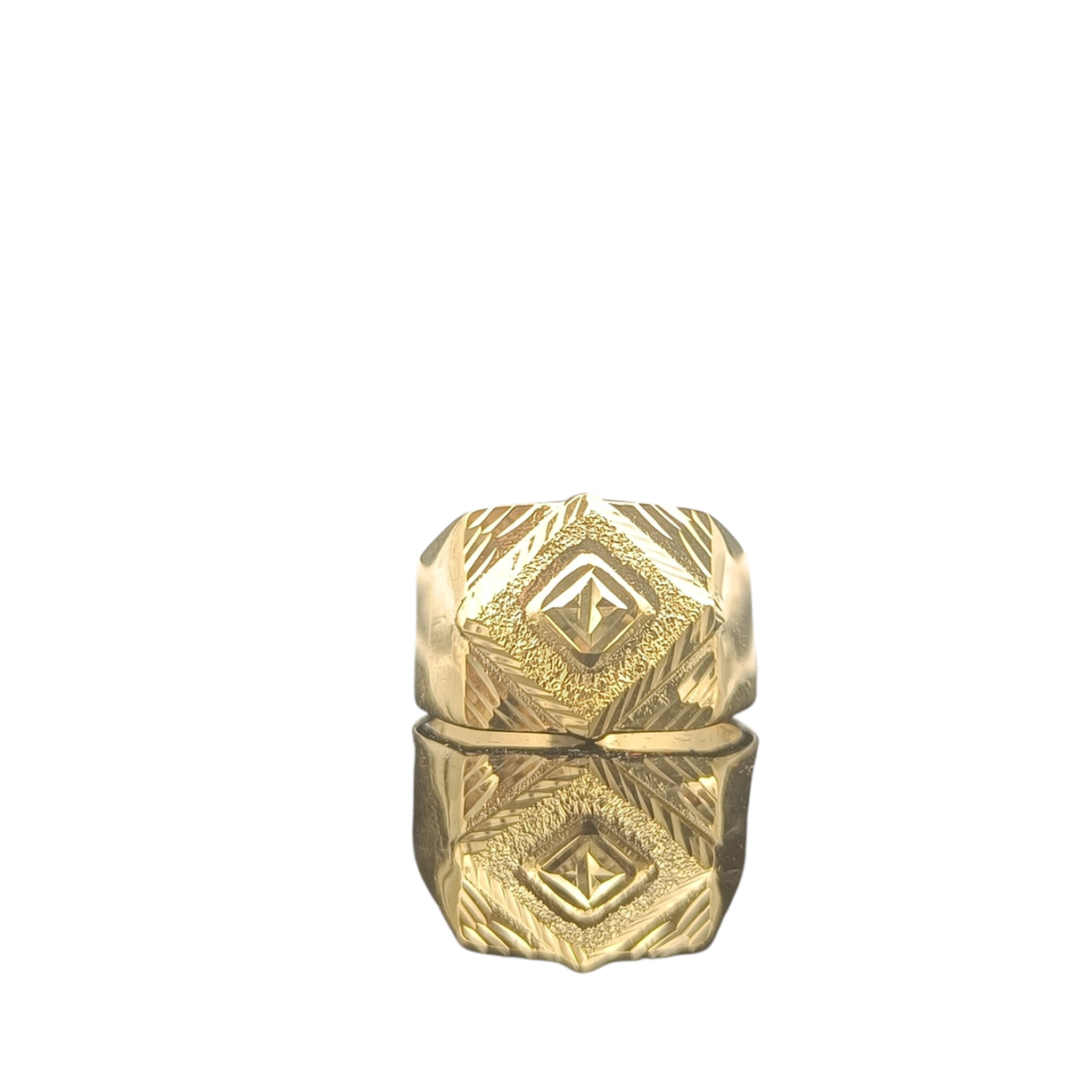 DIVYORO THE LAUREL LEAF OVAL SIGNET