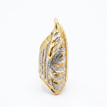 DIVYORO MAJESTIC HORSE TWO-TONE RING