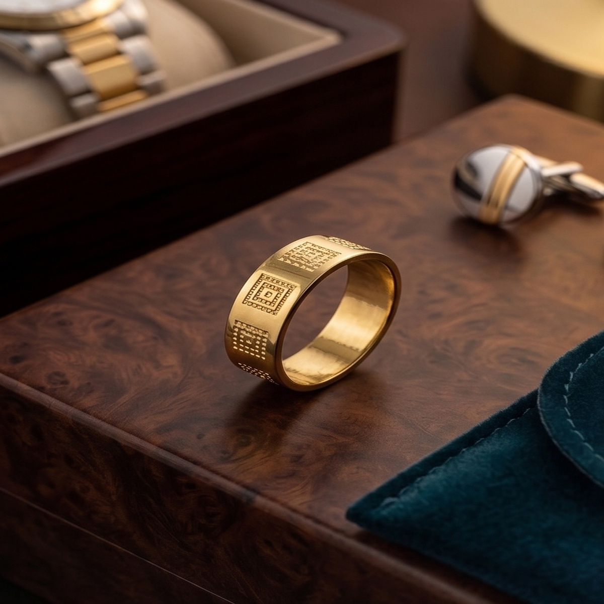 DIVYORO SQUARE PATTERN BAND