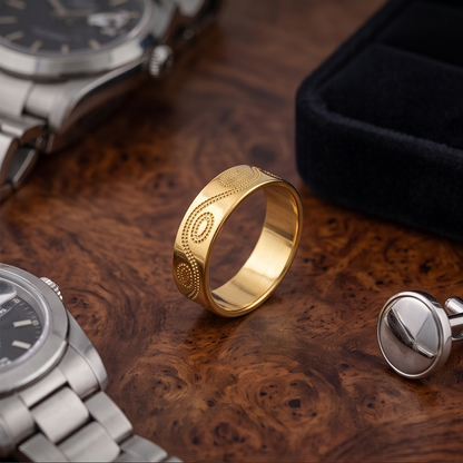 DIVYORO SWIRL MOTIF BAND