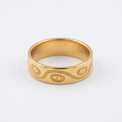 DIVYORO SWIRL MOTIF BAND