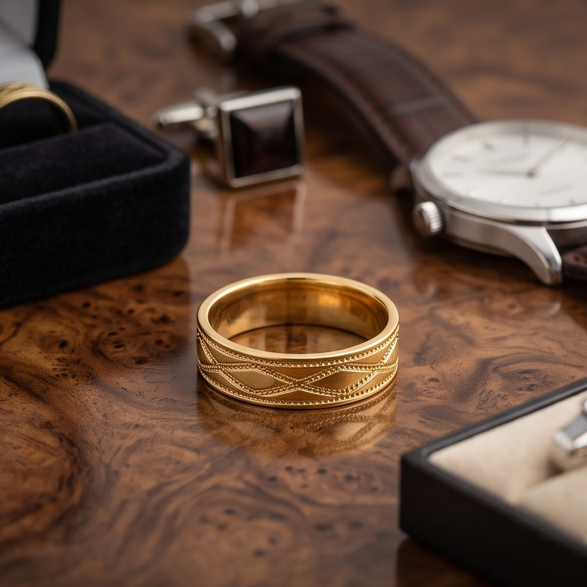 DIVYORO INTERWOVEN BEADED BAND