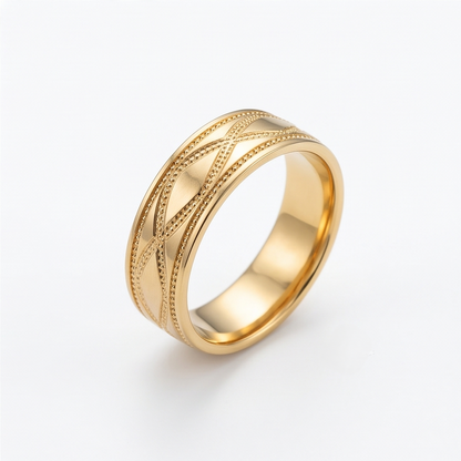 DIVYORO INTERWOVEN BEADED BAND