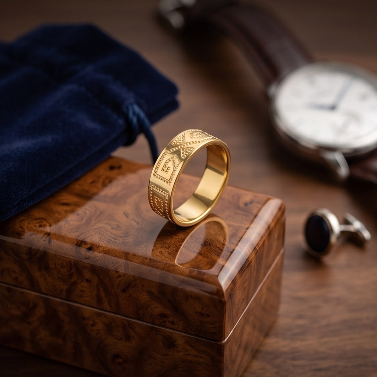 DIVYORO GEOMETRIC SCROLL BAND