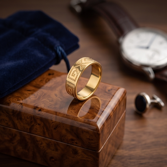 DIVYORO GEOMETRIC SCROLL BAND