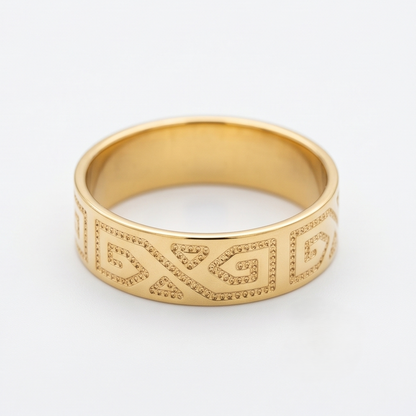 DIVYORO GEOMETRIC SCROLL BAND