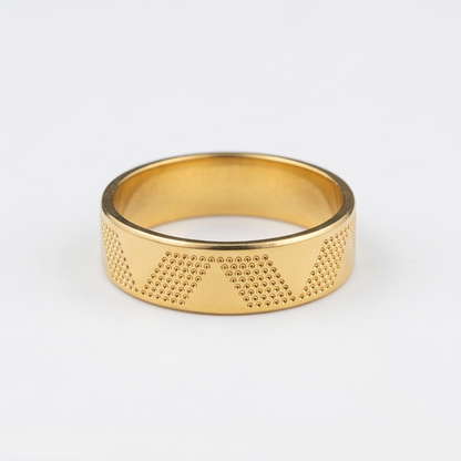 DIVYORO TEXTURED TRIANGULAR BAND