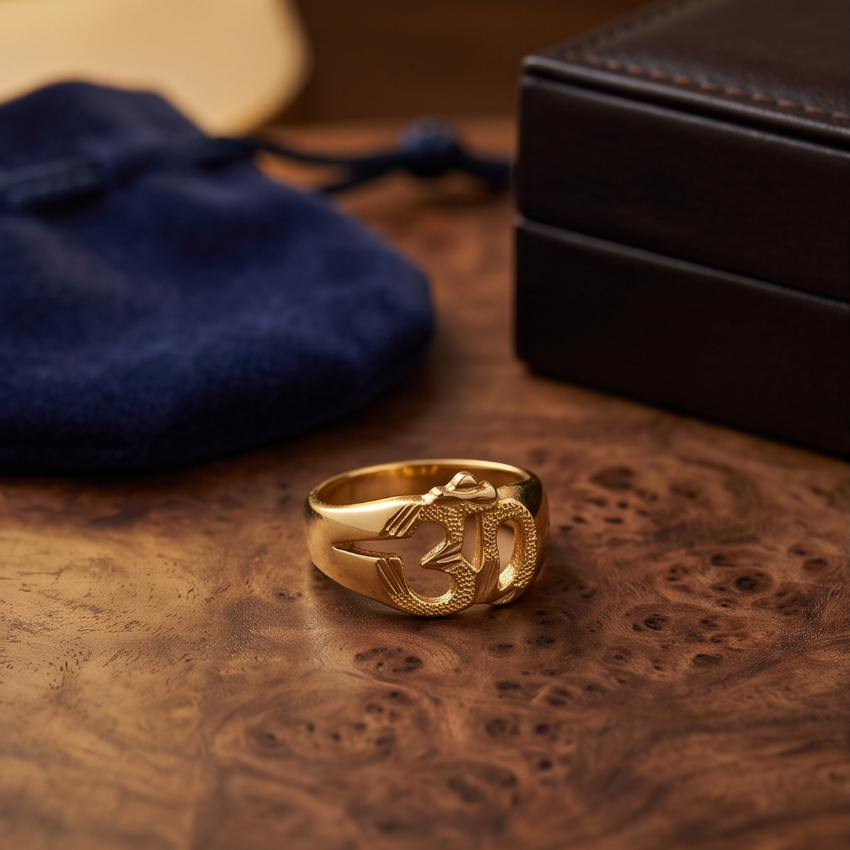 DIVYORO OM SYMBOL RING