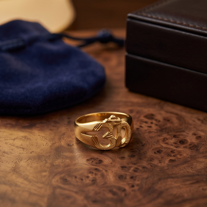 DIVYORO OM SYMBOL RING
