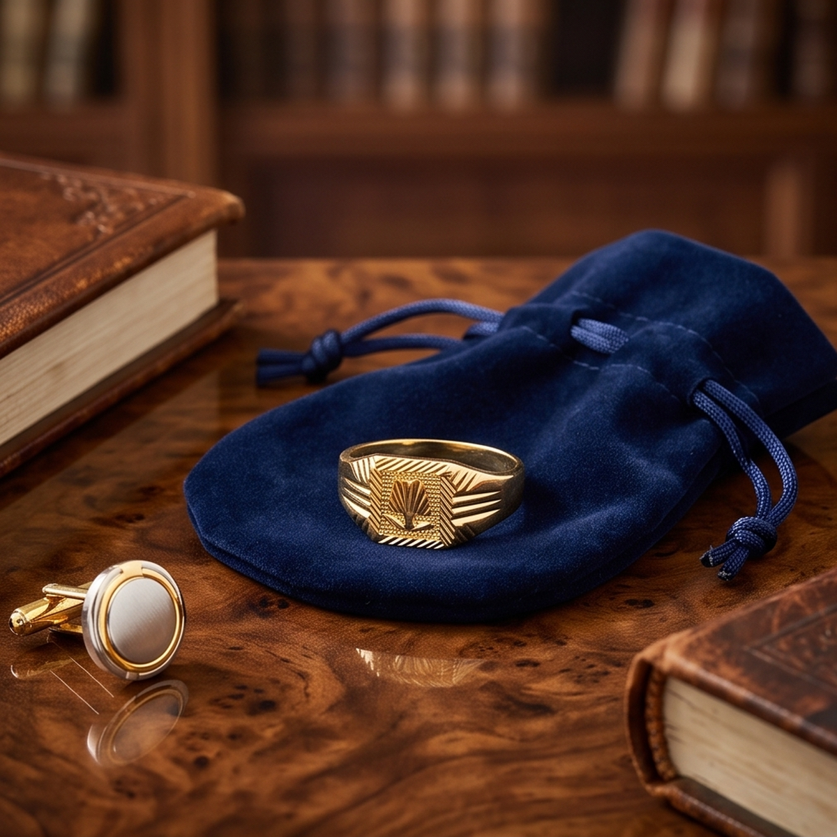 DIVYORO FAN EMBLEM RING