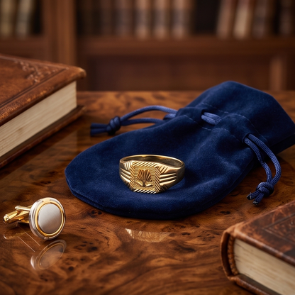 DIVYORO FAN EMBLEM RING
