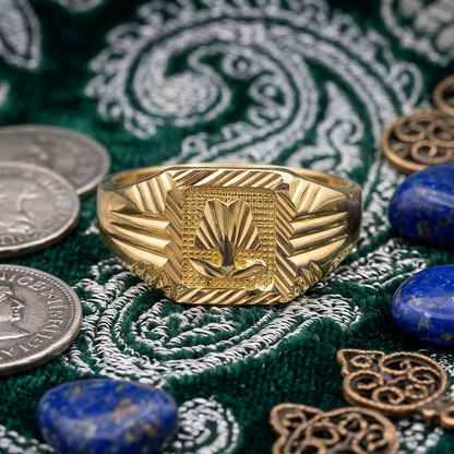 DIVYORO FAN EMBLEM RING