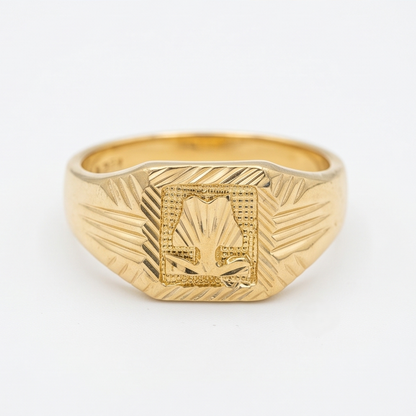 DIVYORO FAN EMBLEM RING