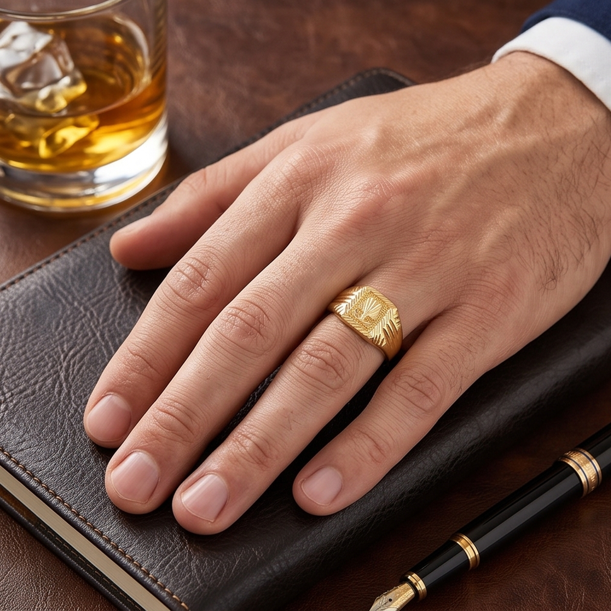 DIVYORO FAN EMBLEM RING