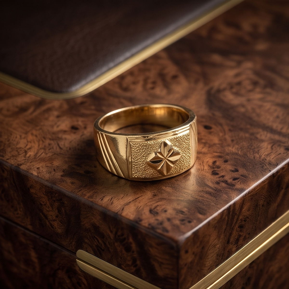 DIVYORO FOUR-POINT STAR RING