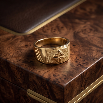 DIVYORO FOUR-POINT STAR RING