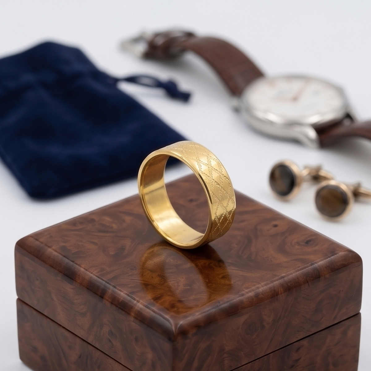 DIVYORO DIAMOND PATTERN BAND