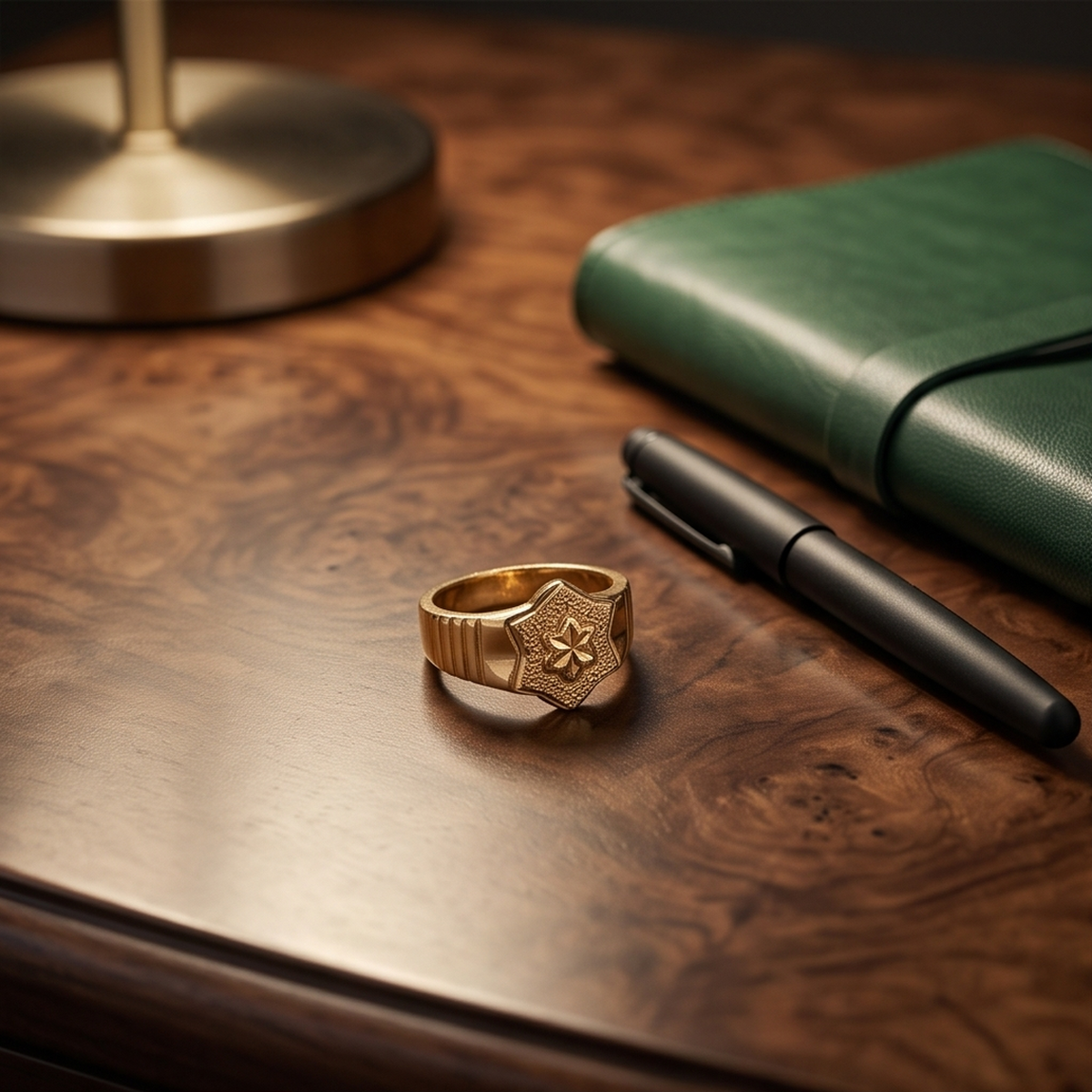 DIVYORO STAR FLORAL RING