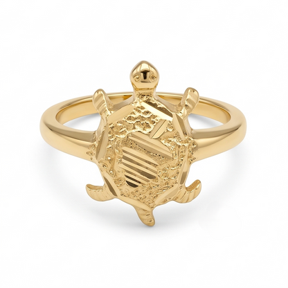 DIVYORO TEXTURED TURTLE RING