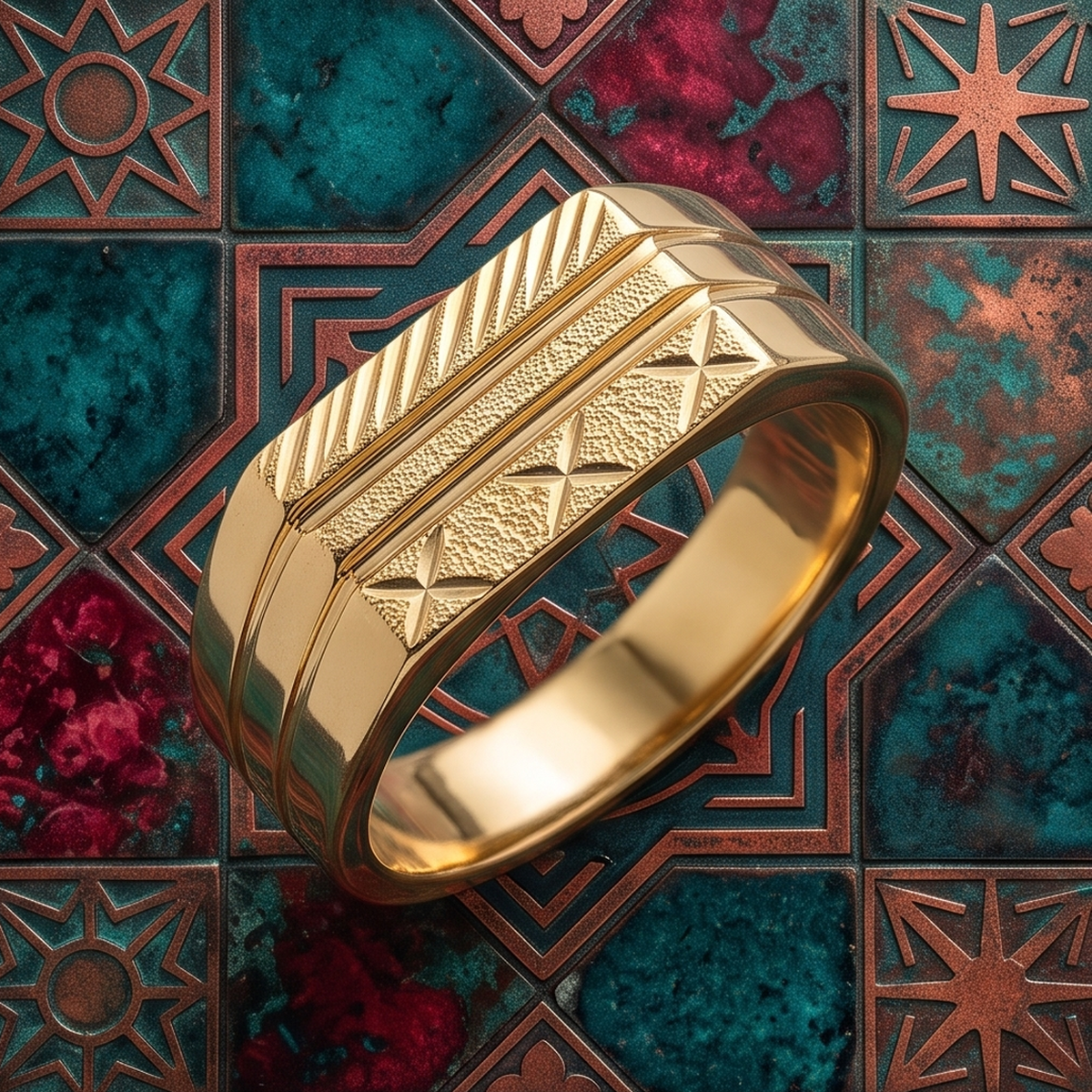 DIVYORO TRIPLE TEXTURED BAND